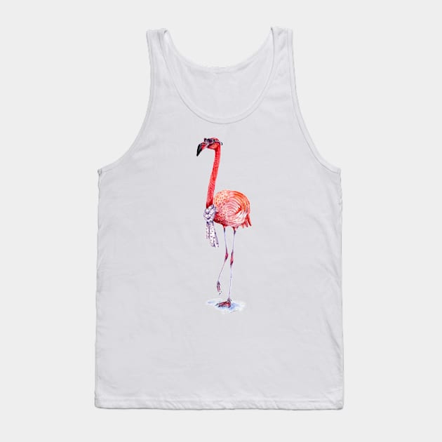 Pink Flamingo Tank Top by Goosi